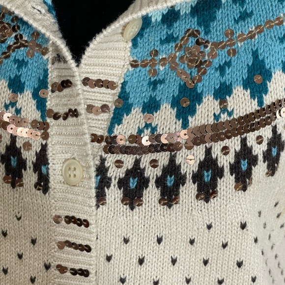 🔥SALE🔥DRESS BARN GRAMPA SWEATER SZ MED - Picture 5 of 9